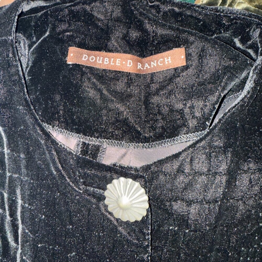 Double D Ranch Black Button Up Jacket - Picture 7 of 7